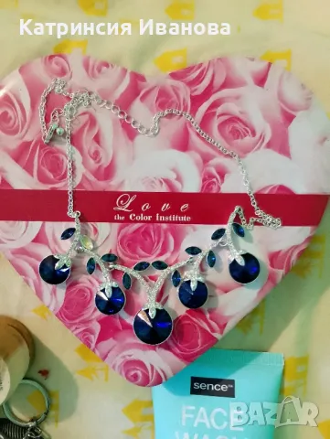 Колиета,часовник Armani,ръчна изработка сребърни обици , снимка 9 - Романтични подаръци - 48959538