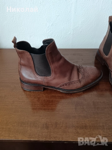 Мъжки боти / Мъжки обувки / Сalpierre / 42, снимка 3 - Мъжки боти - 52656975