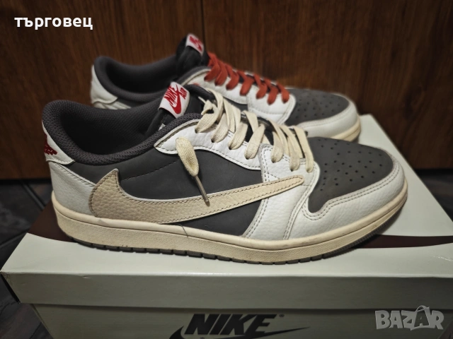 Nike air Jordan 1 x Travis Scott, снимка 2 - Ежедневни обувки - 53978277