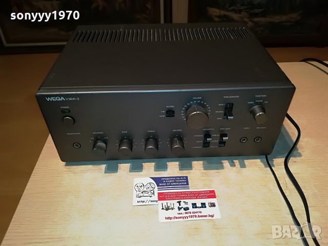 WEGA v3841-2 amplifier-made in japan-внос швеицария, снимка 14 - Ресийвъри, усилватели, смесителни пултове - 29487083