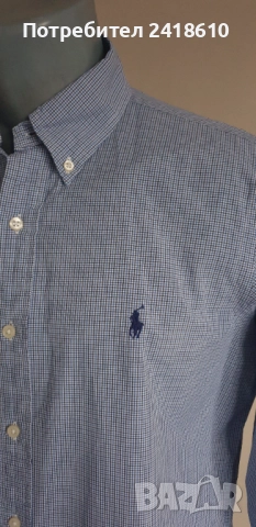 POLO Ralph Lauren Cotton Mens Size 15 /1/2 39 М НОВО !ОРИГИНАЛ! Мъжка Риза!, снимка 6 - Ризи - 52849748