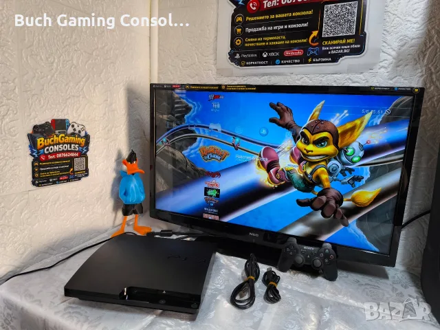 Playstation 3 160GB Хакнат HEN / 16 Игри / Отличен !