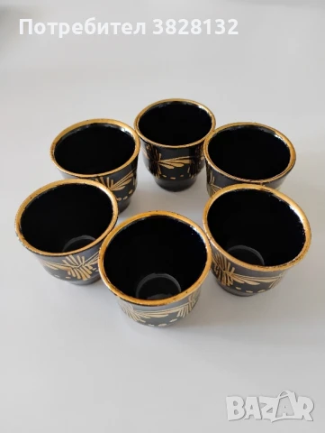 ретро ракиени чашки, снимка 6 - Други ценни предмети - 51063075