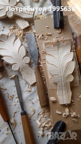 Дърворезба, розета за таван, снимка 4 - Други - 22001630