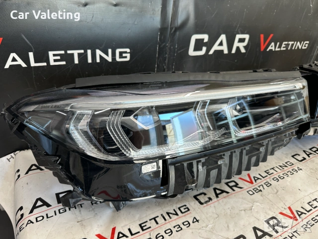 Фар десен Bmw 7 G11 G12 LCI Adaptive LED USA far farove БМВ 7 Г11 Г12 ЛЕД Фейслифт , снимка 2 - Части - 54193221