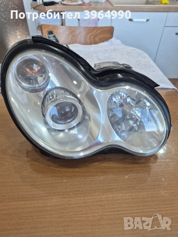 Кристален Неразличим от нов десен фар BOSCH за Мерцедес С клас W203 КСЕНОН 