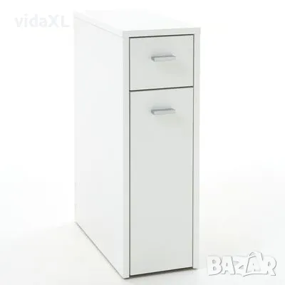 FMD Шкаф с 2 чекмеджета, 20x45x61 см, бял(SKU:428720), снимка 1 - Шкафове - 48824873