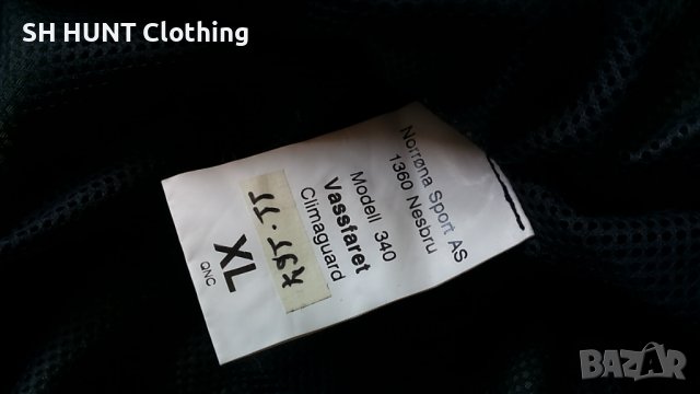 NORRONA Vassfaret Climaguard Jacket за лов риболов и туризъм размер XL яке пролет есен - 113, снимка 17 - Якета - 39138612