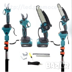 ЛОЗАРСКА НОЖИЦА И РЕЗАЧКА ЗА КЛОНИ ТРИОН С АВТОМАТИЧНО ОМАСЛЯВАНЕ 36V 8AH KRAFTROYAL3-1