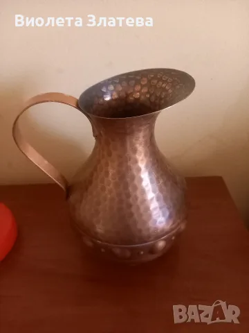 Медна кана и чаша 