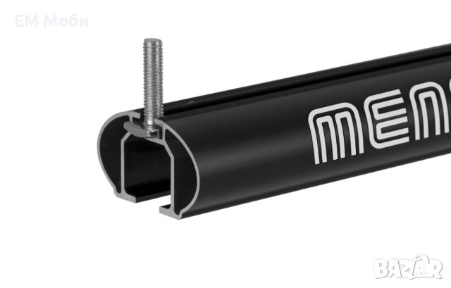 Алуминиеви греди MENABO Tiger черни за стандартен и плътен рейлинг, снимка 4 - Аксесоари и консумативи - 44398376