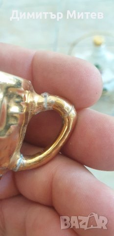 бутилка за алкохол от френски порцелан и 6бр чашки, снимка 9 - Буркани, бутилки и капачки - 42185534