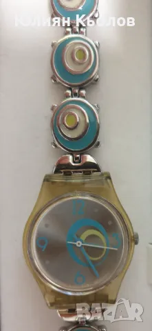 Дамски часовник Swatch Swiss 627, снимка 2 - Дамски - 47700269