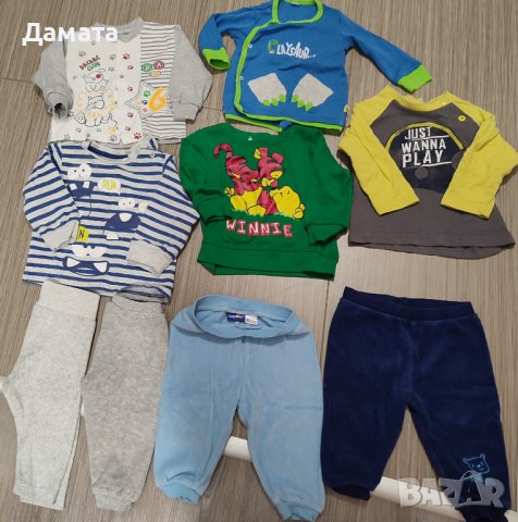 Сет с бебешки дрехи -комплекти с блузки и панталонки,шапки,терлички,елек,жилетки, снимка 1 - Комплекти за бебе - 37927890