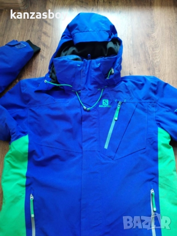 SALOMON Men's Iceglory ski jacket - мъжко ски яке КАТО НОВО L, снимка 3 - Якета - 52079847