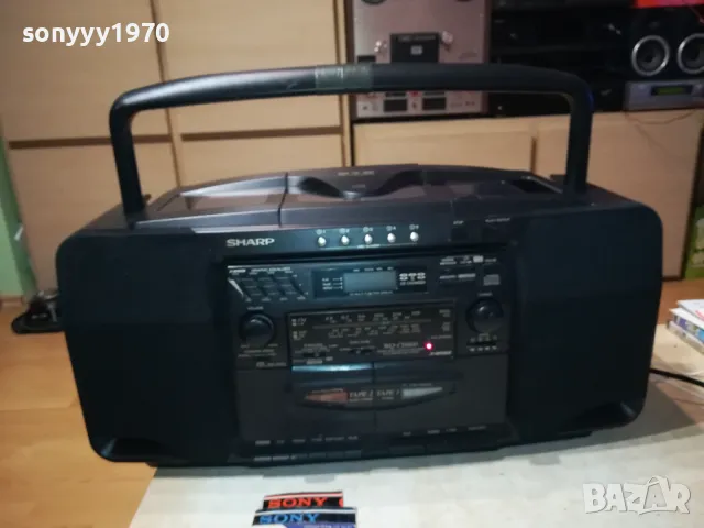 SHARP WQ-CH800 BIG SHARP-ВНОС GERMANY 0103251925LNWC, снимка 2 - Радиокасетофони, транзистори - 49327987
