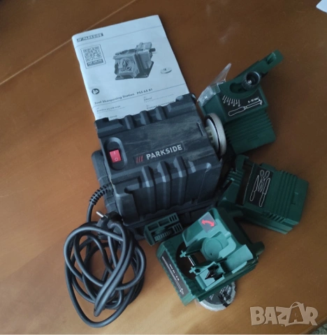 Станция за заточване Parkside модел PSS 65 B1 пълен комплект, снимка 2 - Други инструменти - 53218271