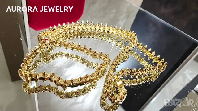 CARTIER Clash de Cartier Gold Flexible Small Model Дамско Колие, снимка 7 - Колиета, медальони, синджири - 56125469