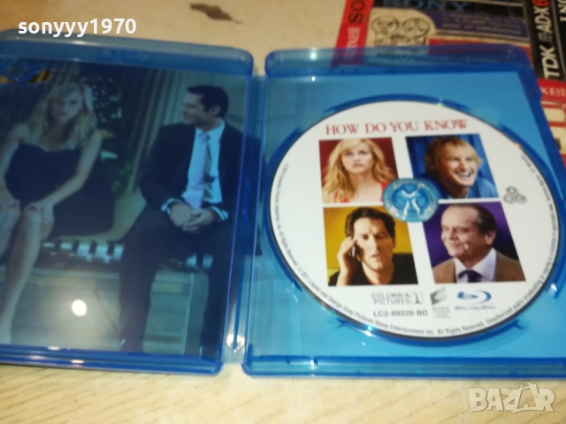 HOW DO YOU KNOW BLU-RAY DISC 2109250833, снимка 2 - Blu-Ray филми - 51783253