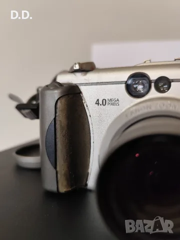 Canon Powershot G3 - работещ, но без батерия, снимка 9 - Фотоапарати - 56501887