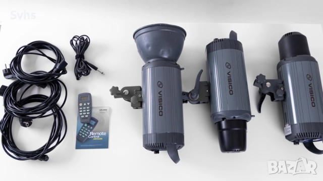 Светкавици Visico VC-500LR, снимка 2 - Светкавици, студийно осветление - 52288223