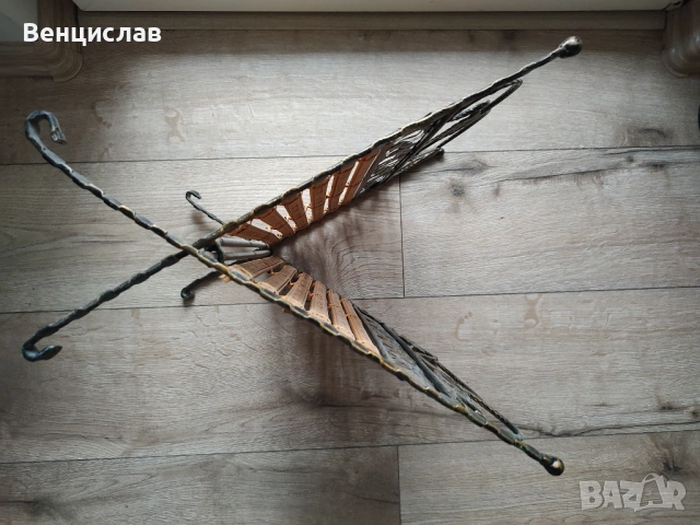 Сгъваема стойка за вестници и списания, снимка 3 - Други стоки за дома - 54050988