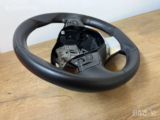 Оригинален кожен Мулти волан Peugeot 308 Пежо pejo, снимка 3 - Части - 47679715