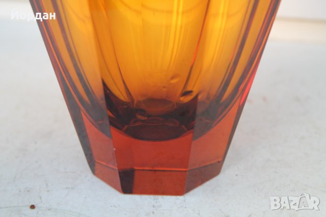 Кристален съд за алкохол Бохемия, снимка 7 - Антикварни и старинни предмети - 38516182