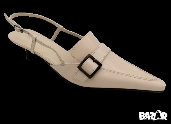 ОБУВКИ ДАМСКИ БЕЖОВИ от ALPHABET ГЕРМАНИЯ , снимка 3 - Дамски обувки на ток - 32040358