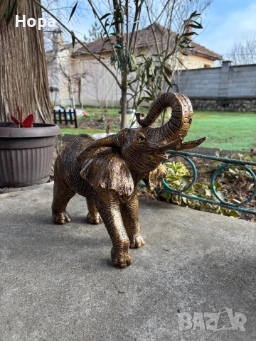 Статуетка Слон 30/40см., снимка 5 - Статуетки - 54210812