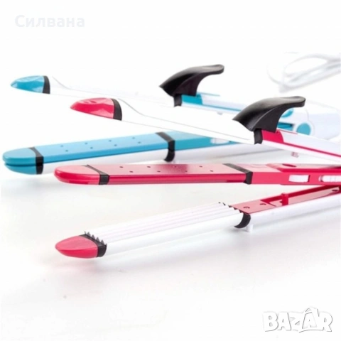 Преса за коса 3в1