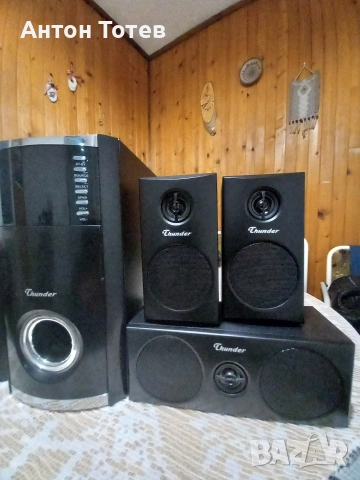 thunder THS-C531S система 5.1 , снимка 3 - Плейъри, домашно кино, прожектори - 53943284