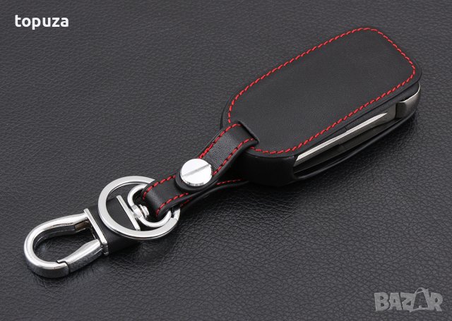 кожен калъф кейс за VW Volkswagen Jetta Golf 4 5 6 Polo Bora Passat B5 B6, снимка 2 - Аксесоари и консумативи - 39089938