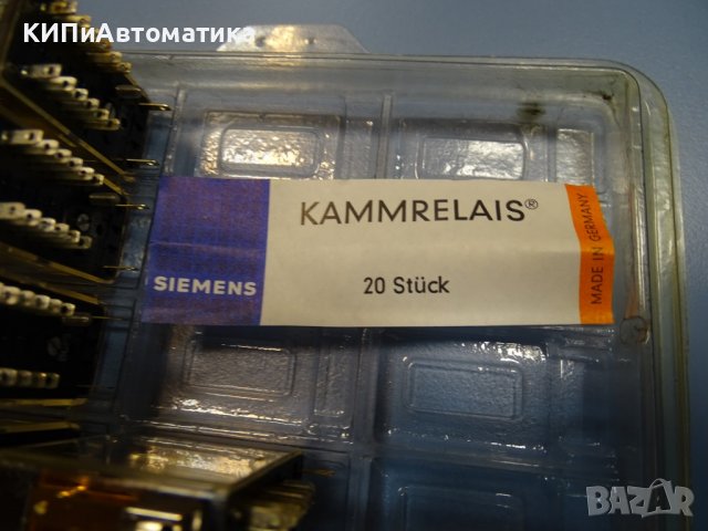 Реле електромеханично Siemens V23054E1020-F110, снимка 2 - Резервни части за машини - 38500139