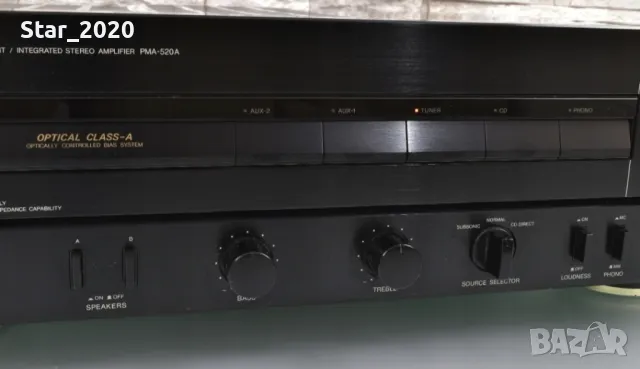 Продавам стерео усилвател Denon PMA-520A, снимка 4 - Ресийвъри, усилватели, смесителни пултове - 48942790
