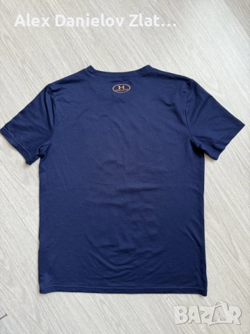 Детска / Мъжка спортна тениска Under Armour HeatGear (Размер YLG / 12-14г. / XS), снимка 4 - Тениски - 55859904