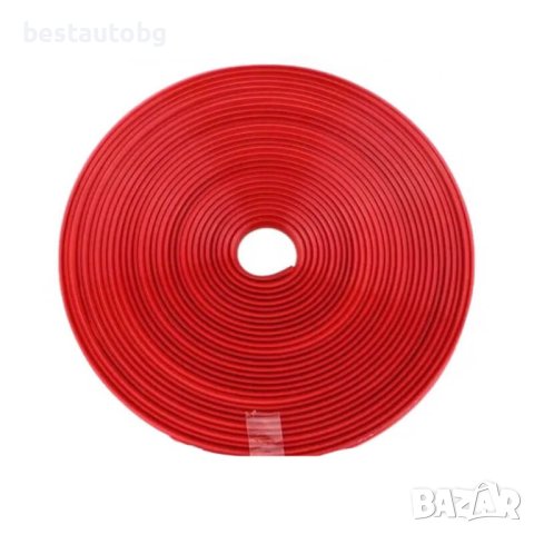 Декоративна лента за джанти - Червена, снимка 3 - Аксесоари и консумативи - 42840177