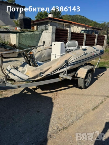 Продавам надуваема лодка с алуминиево дъно Tohamaran 3.60м, снимка 6 - Воден транспорт - 51819579