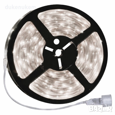 LED лента за външна и вътрешна употреба 5 м, топло бяла светлина, IP67