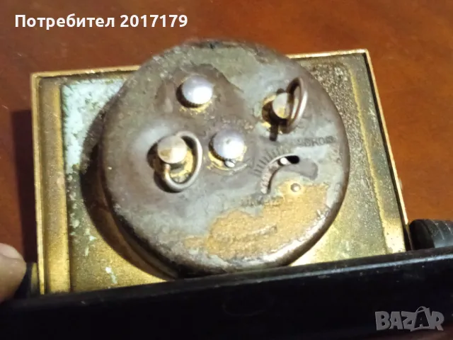 Стар будилник Пионер СССР настолен часовник, снимка 3 - Антикварни и старинни предмети - 48868140
