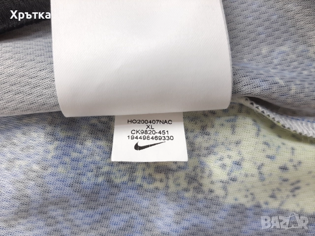 Nike Tennis Court Dry - Оригинална мъжка спортна тениска р-р XL, снимка 6 - Тениски - 52425111
