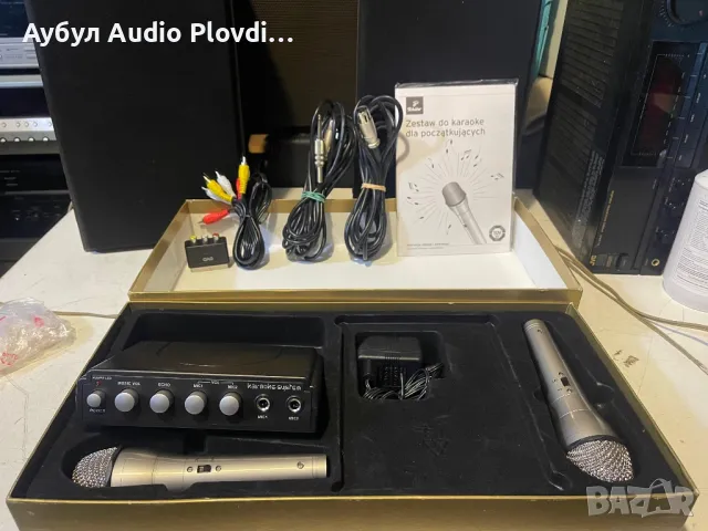 Два жични караоке микрофона. Karaoke-Set Tchibo , снимка 3 - Караоке - 48899373