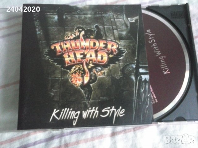 Thunderhead – Killing With Style матричен диск Heavy Metal