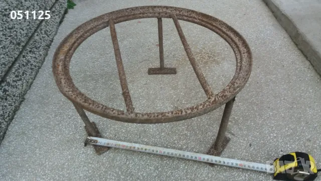 масивна желязна пиростия, сажер , снимка 2 - Антикварни и старинни предмети - 49027640