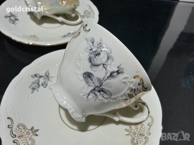 старинен порцелан чашка чинийка за кафе , снимка 9 - Антикварни и старинни предмети - 52907495