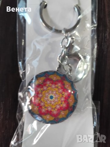 Стъклени красиви ключодържатели🥰, снимка 3 - Други - 50239570