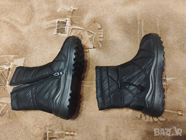 Чисто нови топли Дамски Апрески 36 ти номер Черни, снимка 3 - Дамски апрески - 52181033