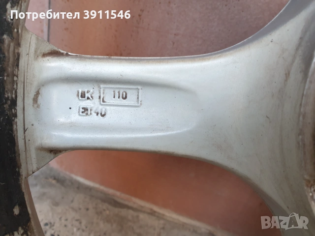 Джанти 17 цола 5Х110, снимка 8 - Гуми и джанти - 54222045