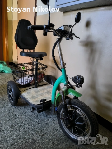 Електрическа триколка , снимка 5 - Инвалидни скутери - 52794104
