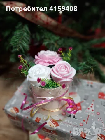 Букети от сапун, снимка 12 - Подаръци за жени - 47154685